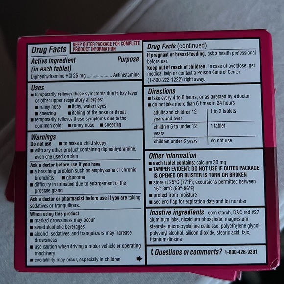 Wal-dryl allergy relief - Picture 4 of 5